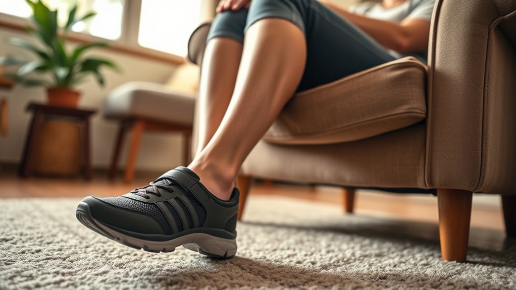 supportive slip resistant footwear enhances stability