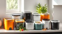 top electric kitchen compost bins