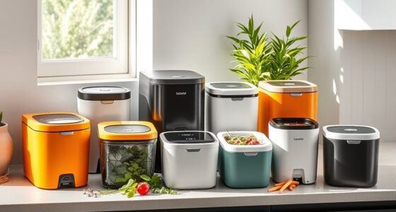 top electric kitchen compost bins