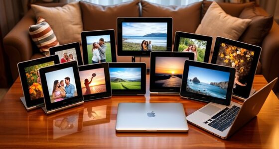 top email enabled digital frames