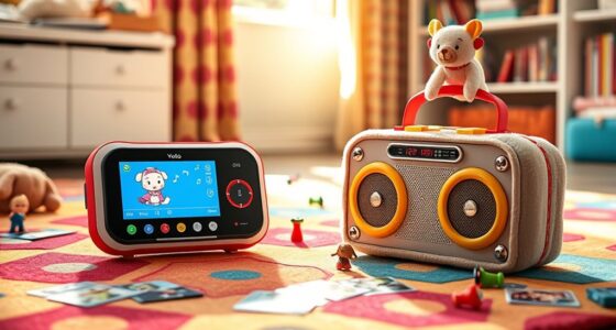 top features comparing children s audio devices