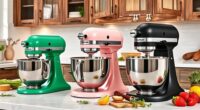 top kitchenaid mixer colors