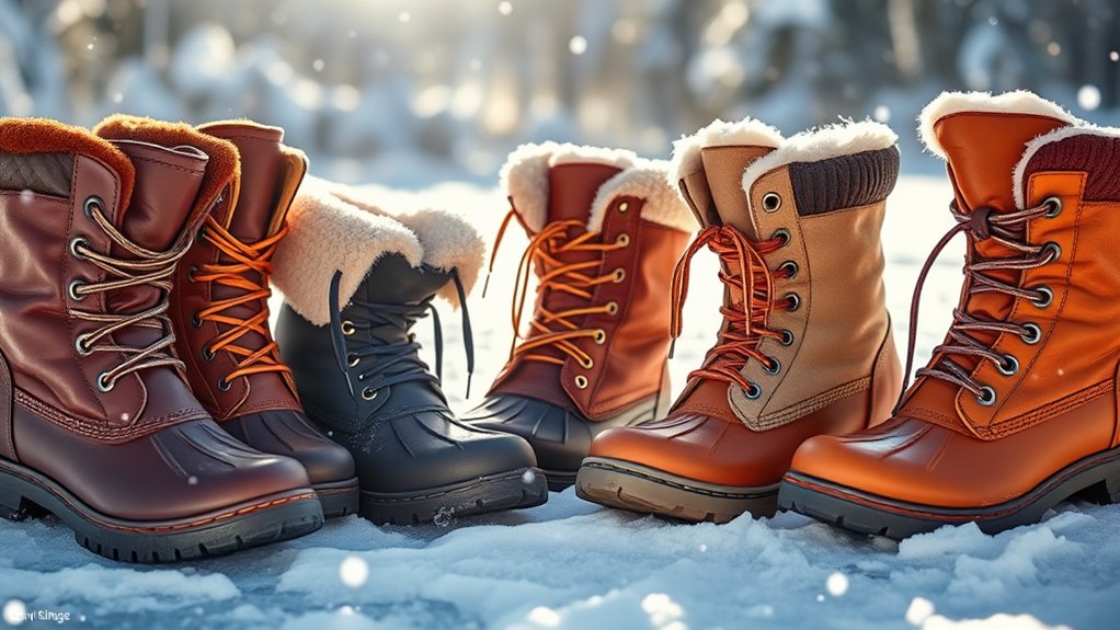 top women s waterproof snow boots