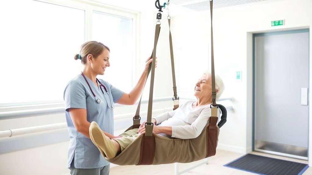 use proper transfer equipment