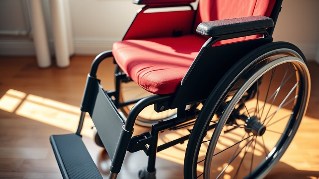 wheelchair features and options