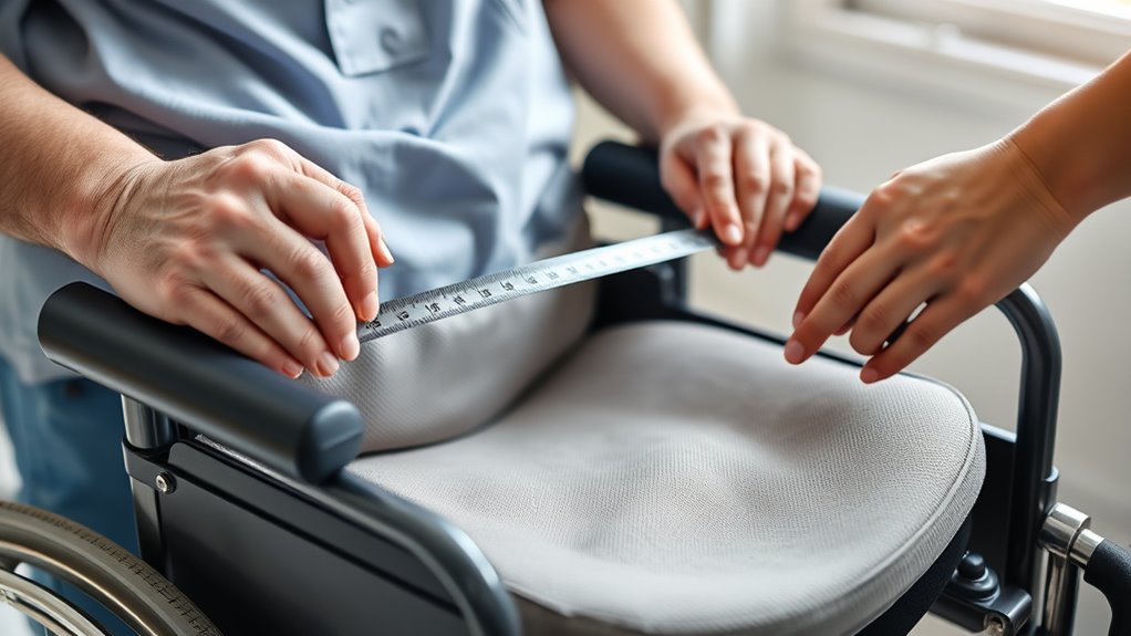 wheelchair sizing and fitting