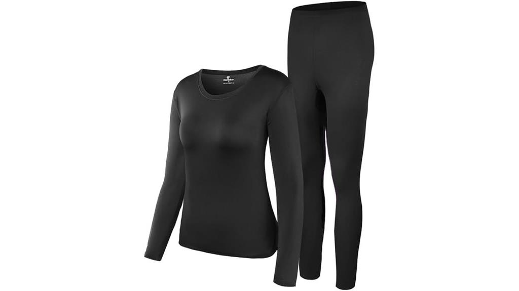 women s thermal biker set