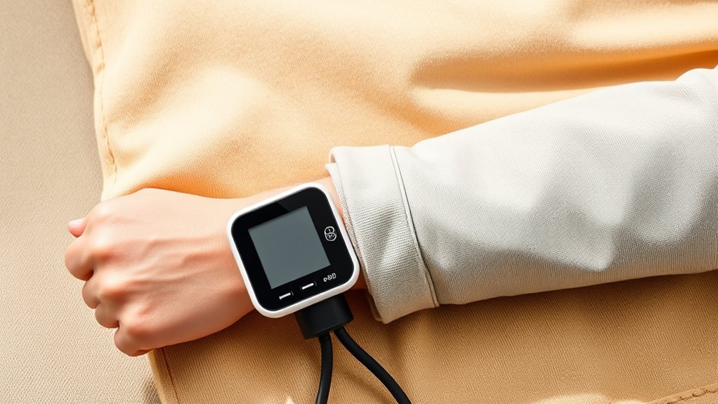 wrist versus arm cuffs