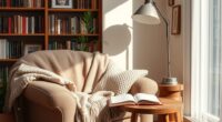 create a warm inviting reading space