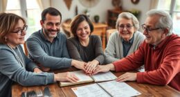 create family care support network