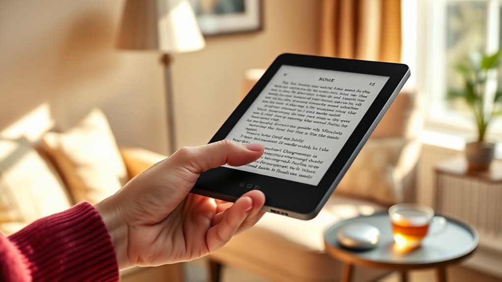 customizable reading device features
