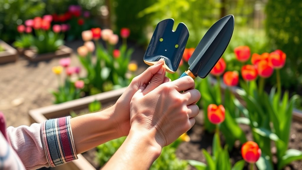 ergonomic lightweight gardening tools