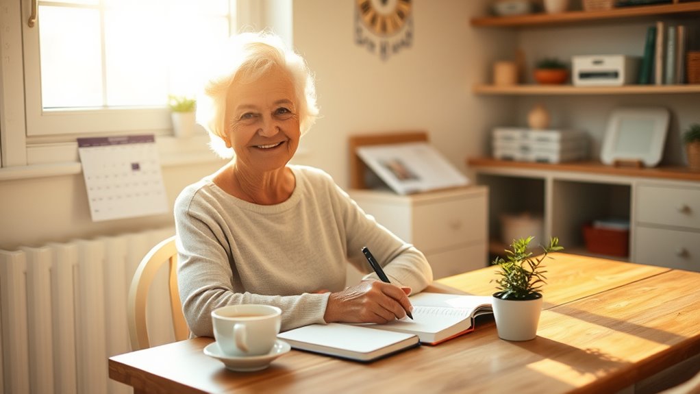 establishing daily senior routines