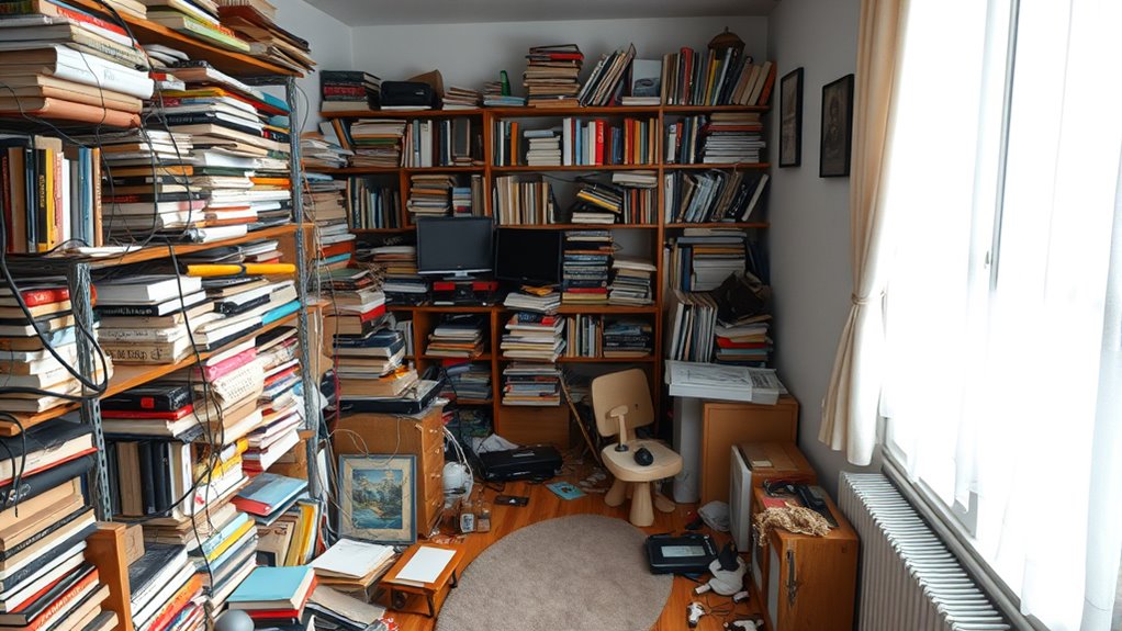 organize declutter prevent hazards