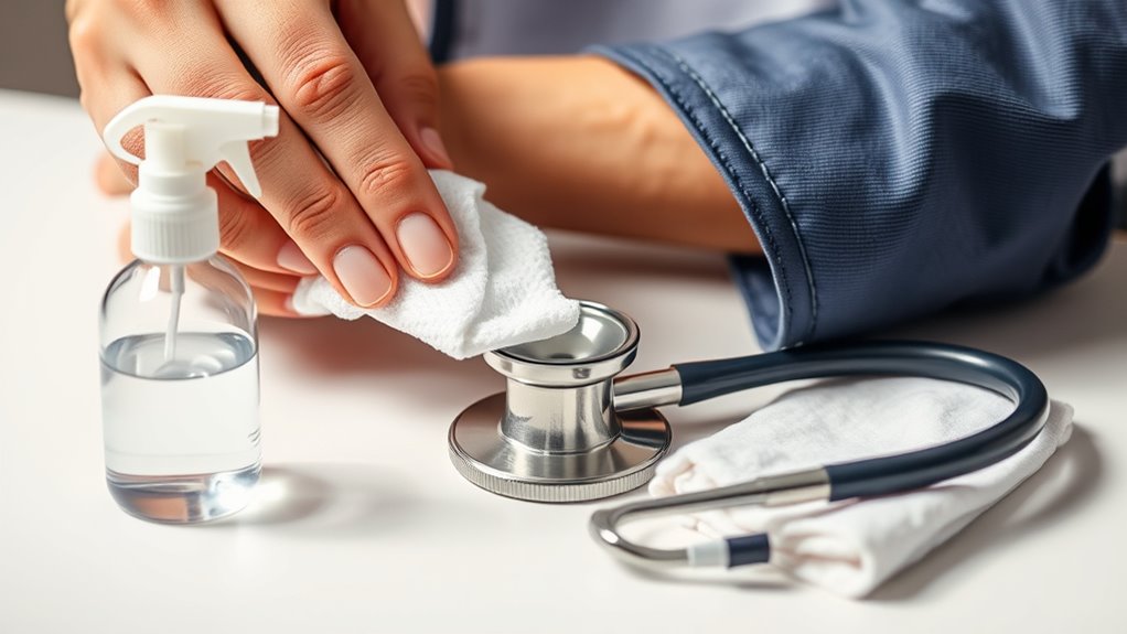 proper device cleaning routine