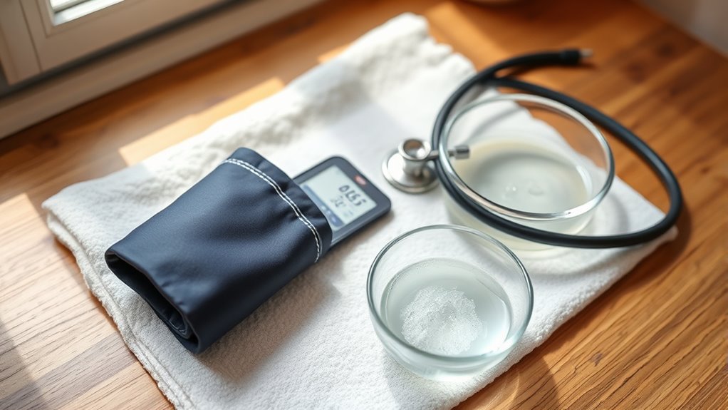 sanitize medical equipment properly