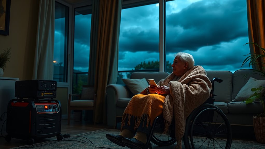 senior emergency power backup