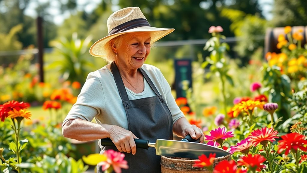 senior friendly gardening tools