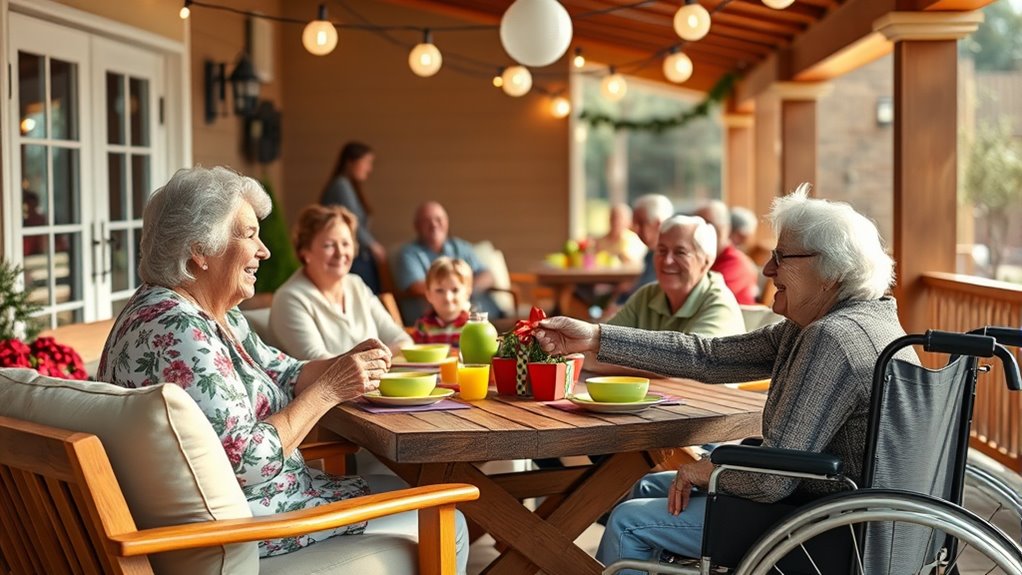 senior friendly holiday celebrations