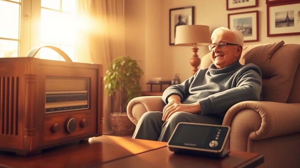 senior friendly music devices