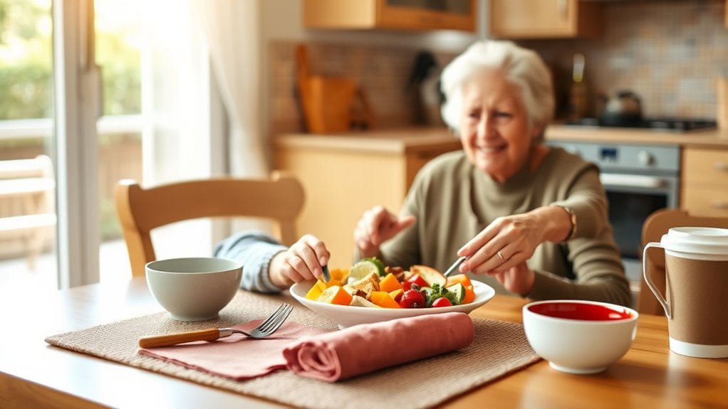 senior mealtime tips