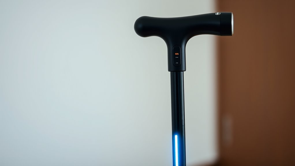 smart walking cane features