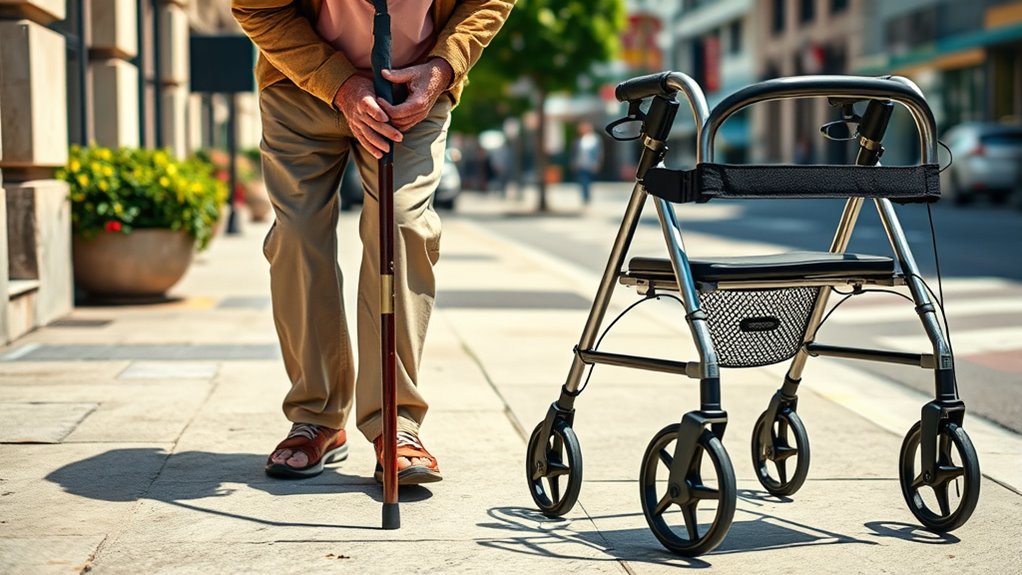 use walker for stability