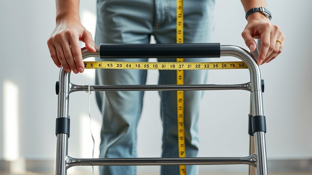walker height measurement guide