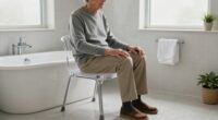 benches improve bathroom safety
