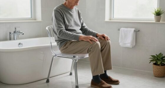 benches improve bathroom safety