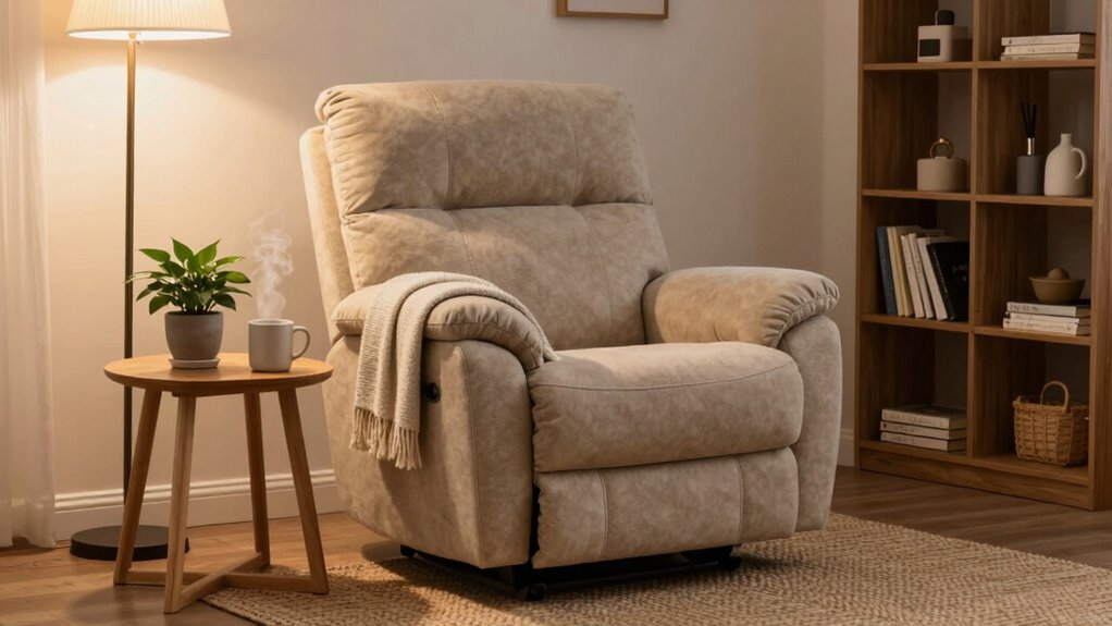 comfortable stylish relaxation space