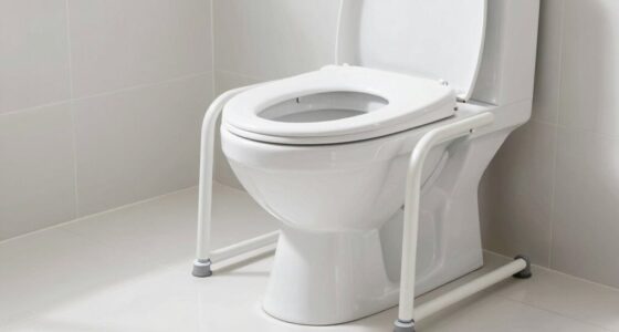 elevates toilet for accessibility