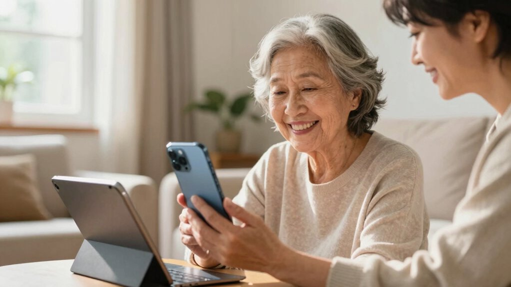 enhanced phones boost senior communication