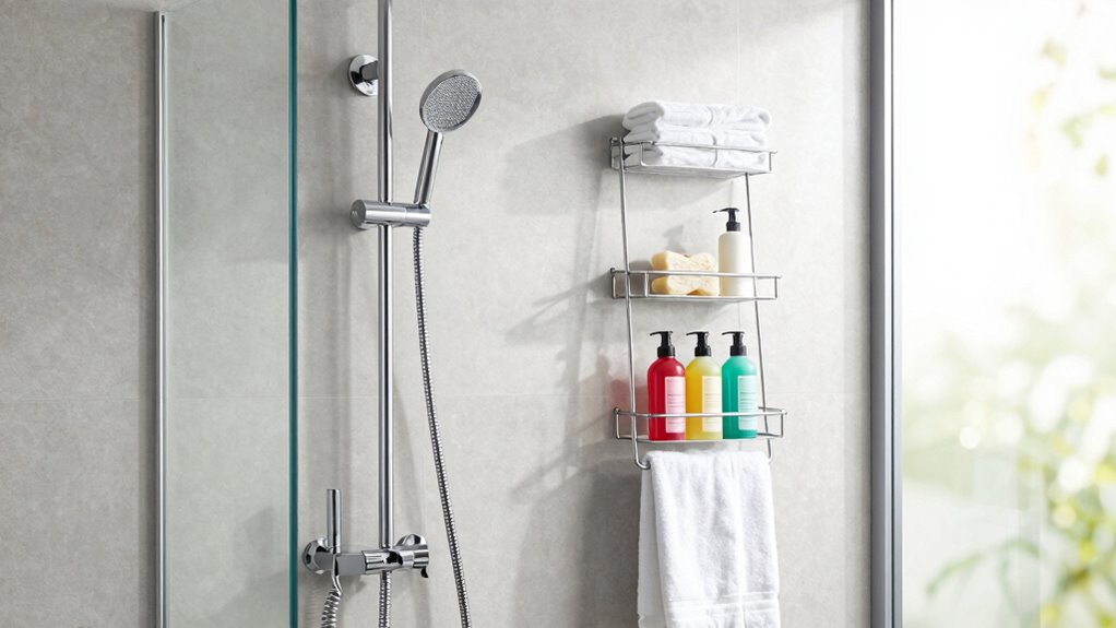 enhanced shower organization comfort