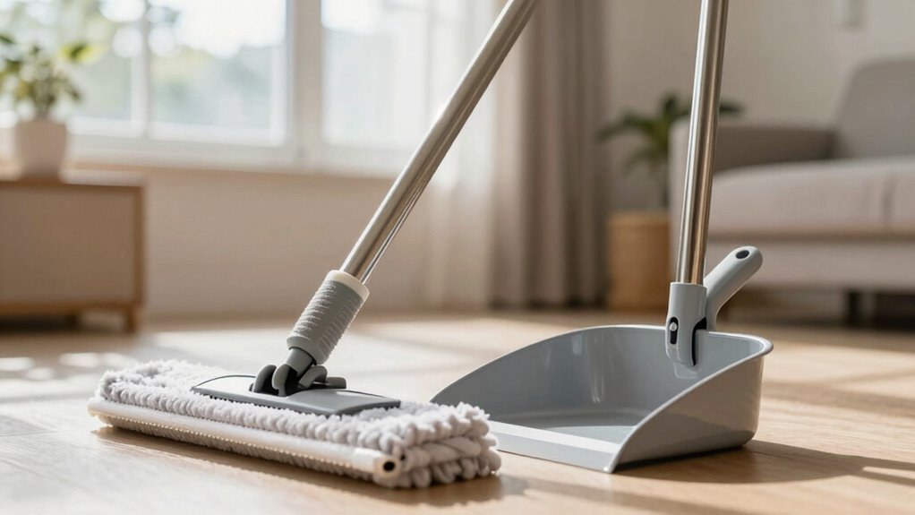 ergonomic lightweight cleaning tools