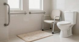 minimize physical bathroom transfer stress