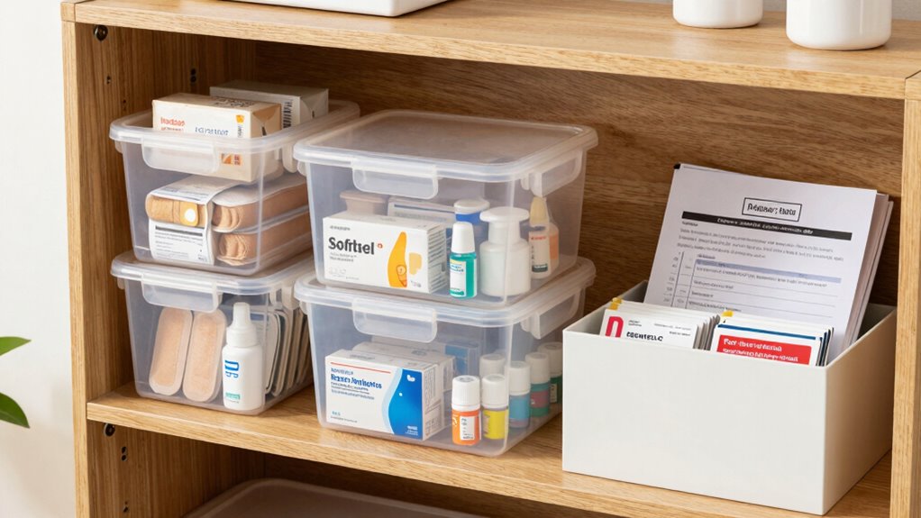 organize store and prepare