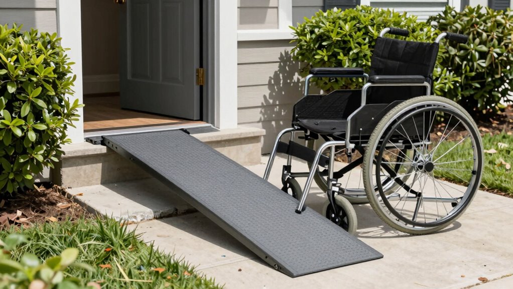portable adjustable mobility ramps