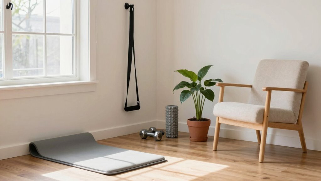 safe accessible exercise space