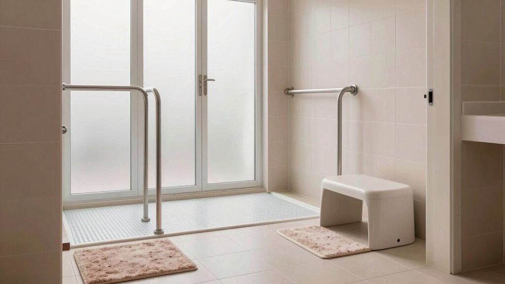 safe bathroom transfer techniques