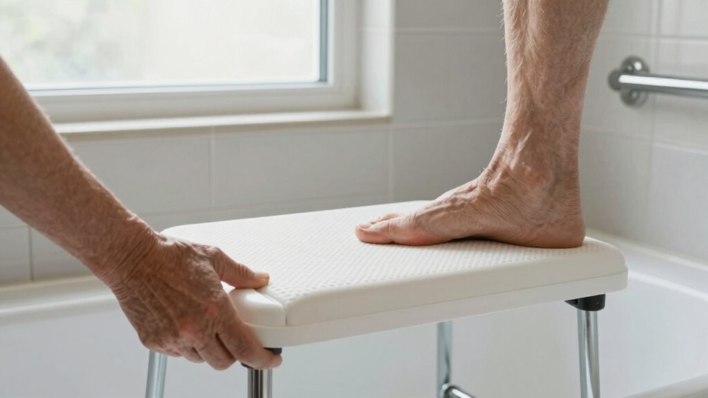 safe ergonomic bathroom transfer