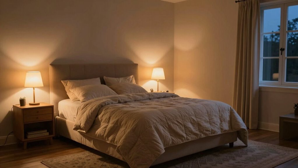 safe well lit clutter free space