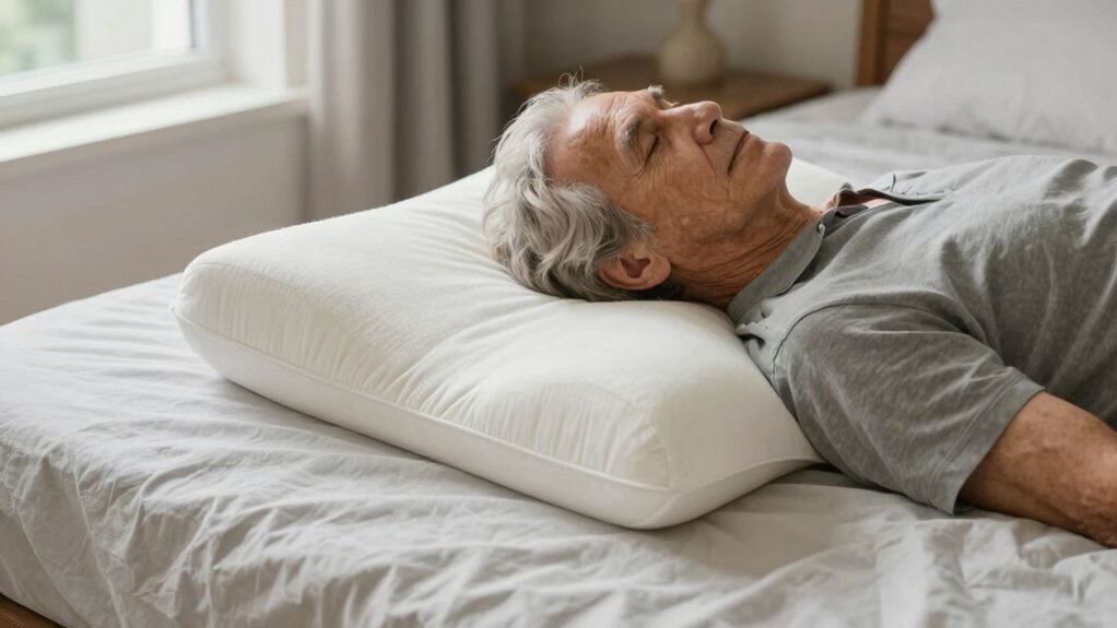 supportive ergonomic sleep pillow
