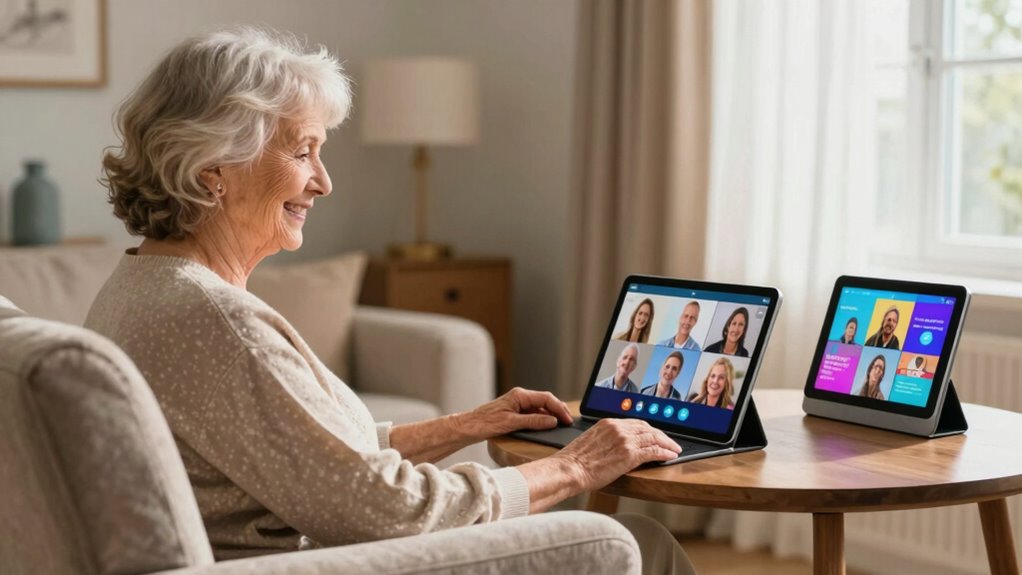 technology enhances senior independence