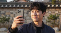 Selfie taken by North Korean defector Kim Kang-woo inside North Korea after he secretly reentered the country to help his mother defect