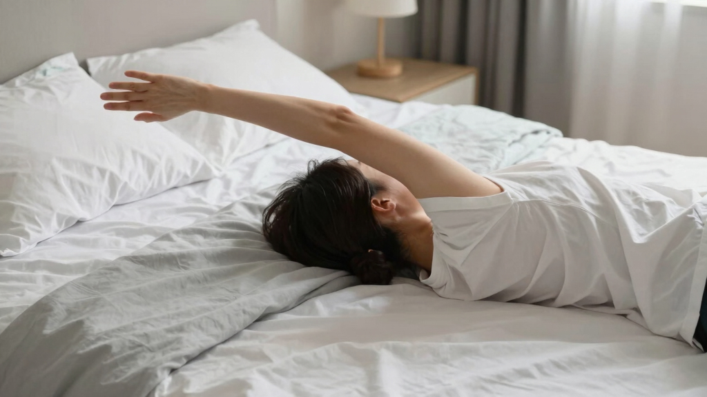Feeling the Sunday Night Dread? Try This Simple Stretch That You Can Do in Bed.