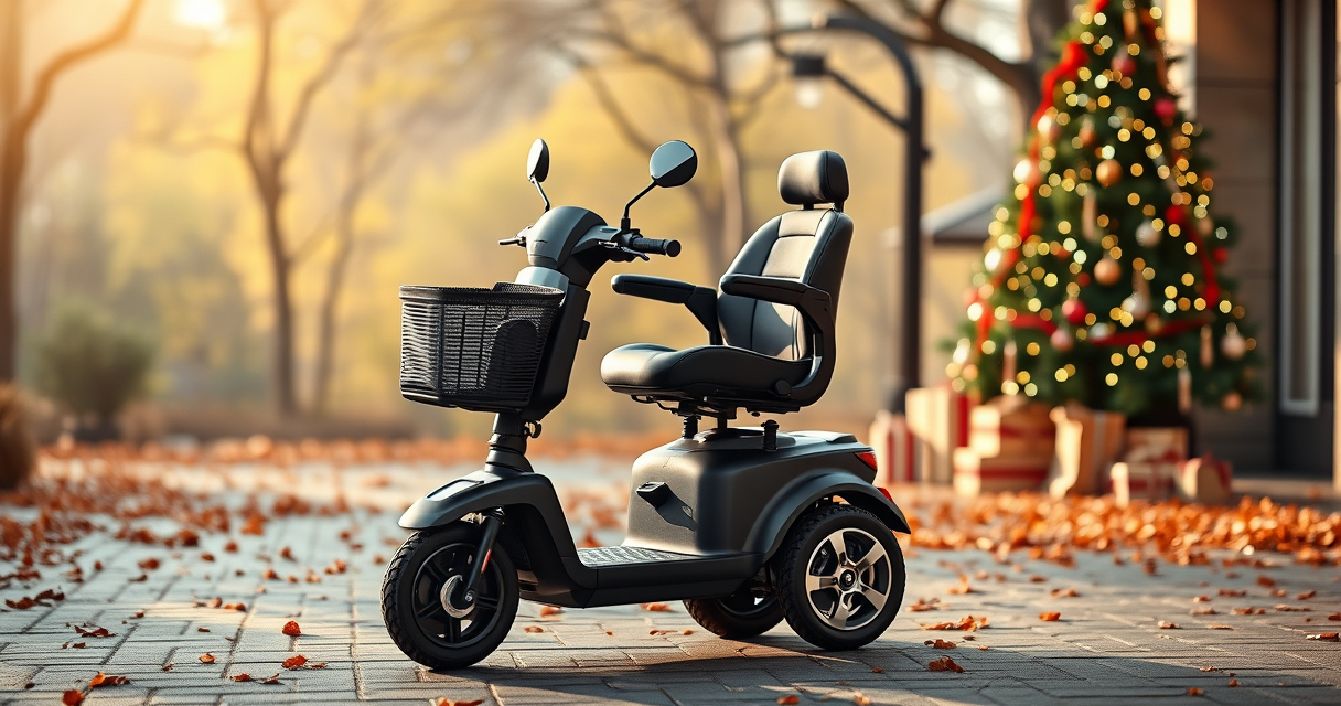 A Holiday Evening Out with the Vive 4 Wheel Mobility Scooter