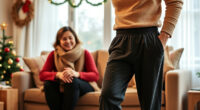 LETAOTAO Men's Elastic Waist Pants for Holiday Gatherings