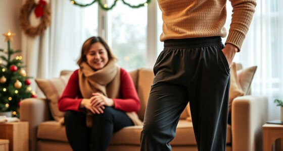 LETAOTAO Men's Elastic Waist Pants for Holiday Gatherings